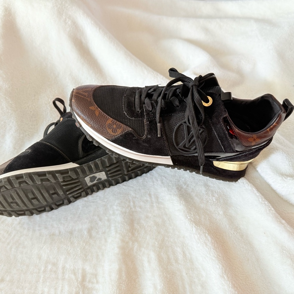 Black and Brown Designer Sneakers - Picture 8 of 10